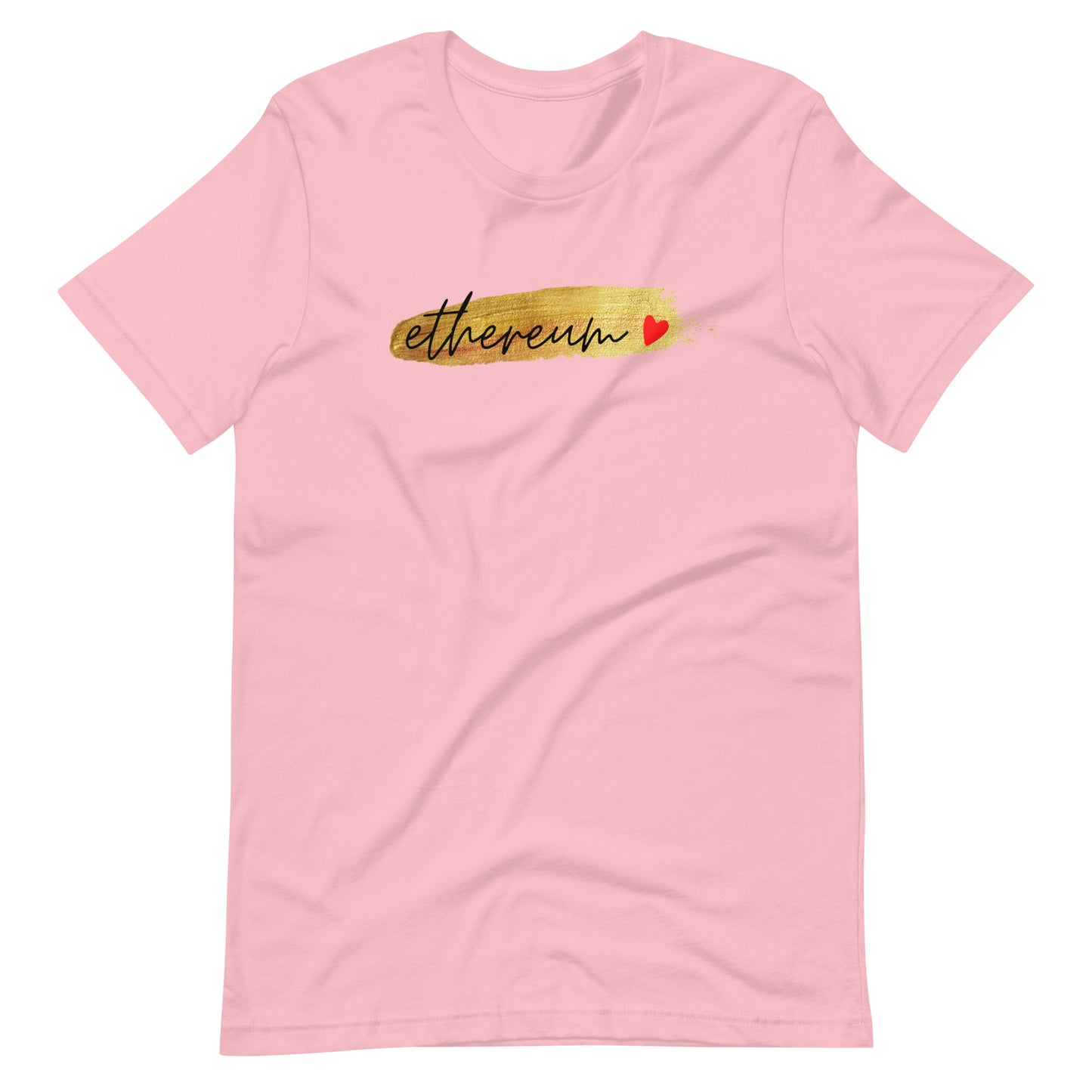 Ethereum Gold Unisex t-shirt