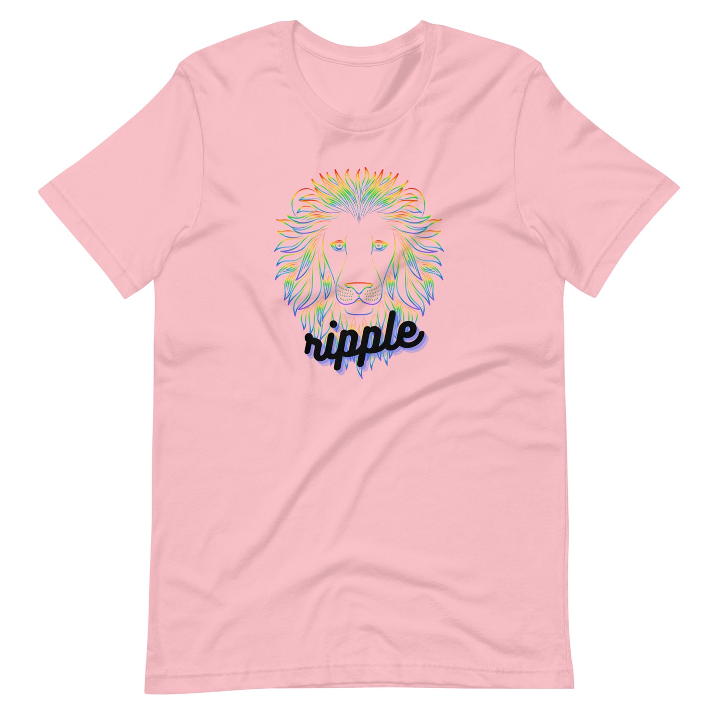 Ripple Neon Lion Unisex t-shirt