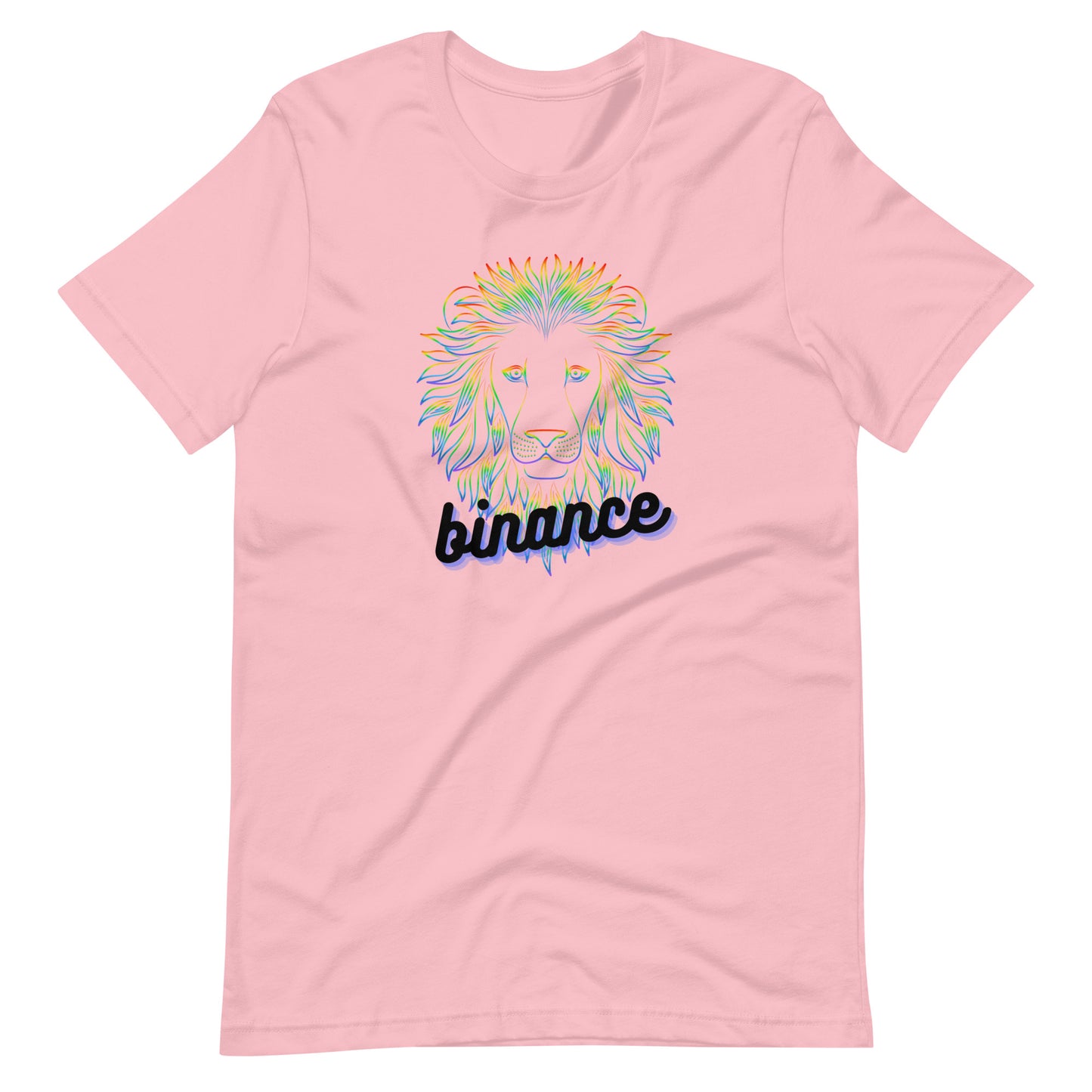 Binance Neon Lion Unisex t-shirt