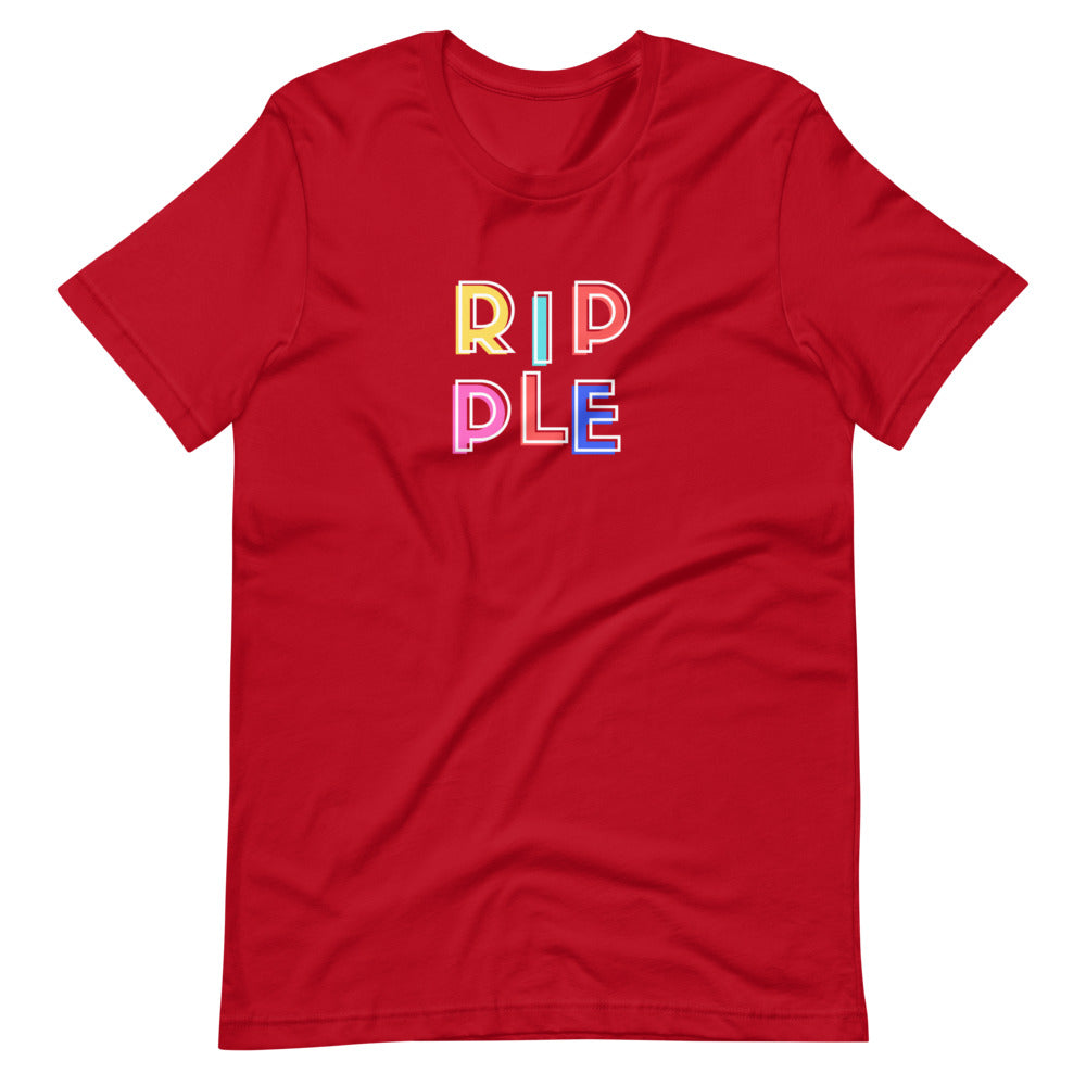 Ripple Colors Short-sleeve unisex t-shirt