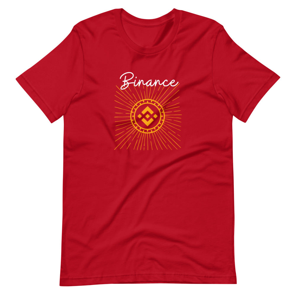Binance Short-sleeve unisex t-shirt