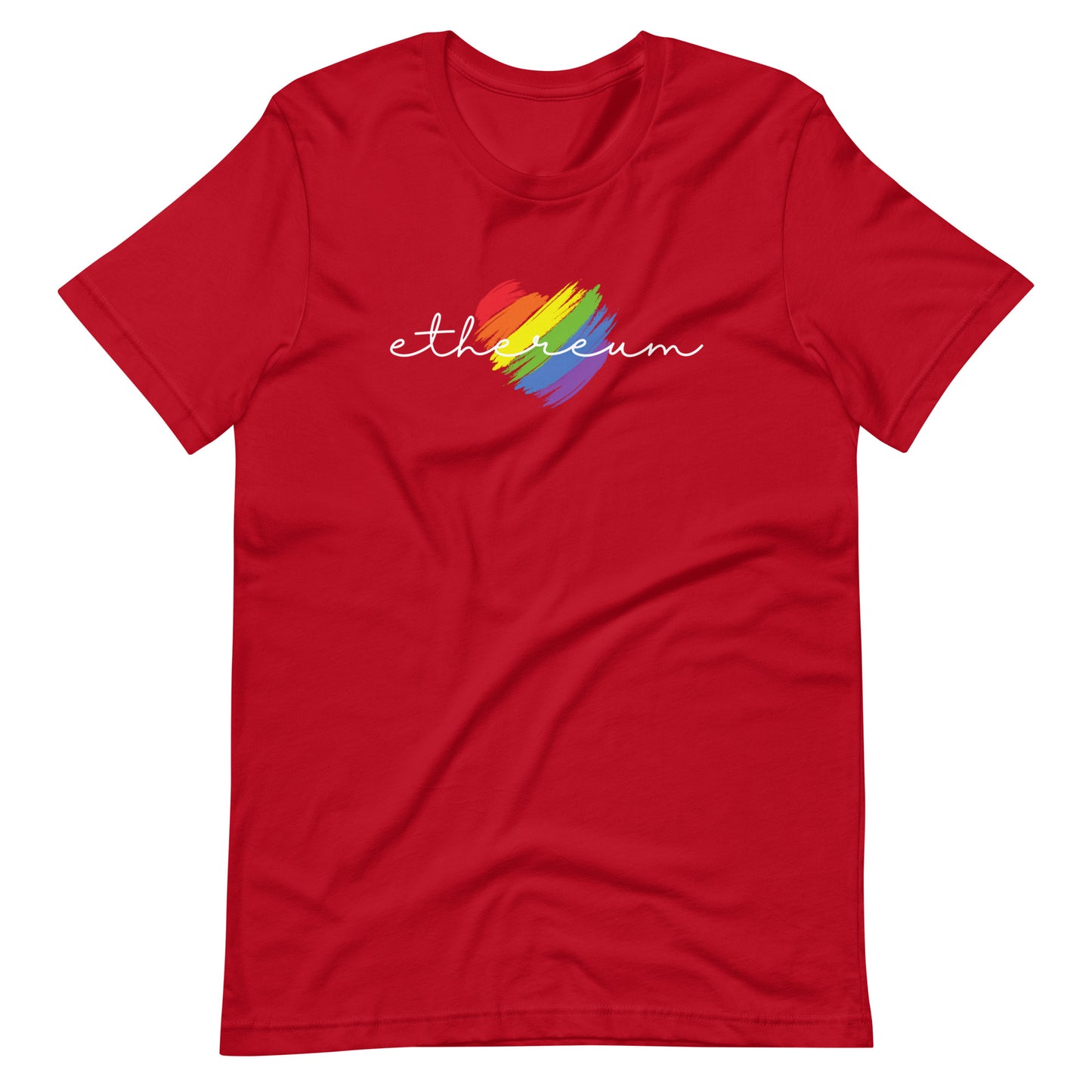Ethereum Heart Unisex t-shirt