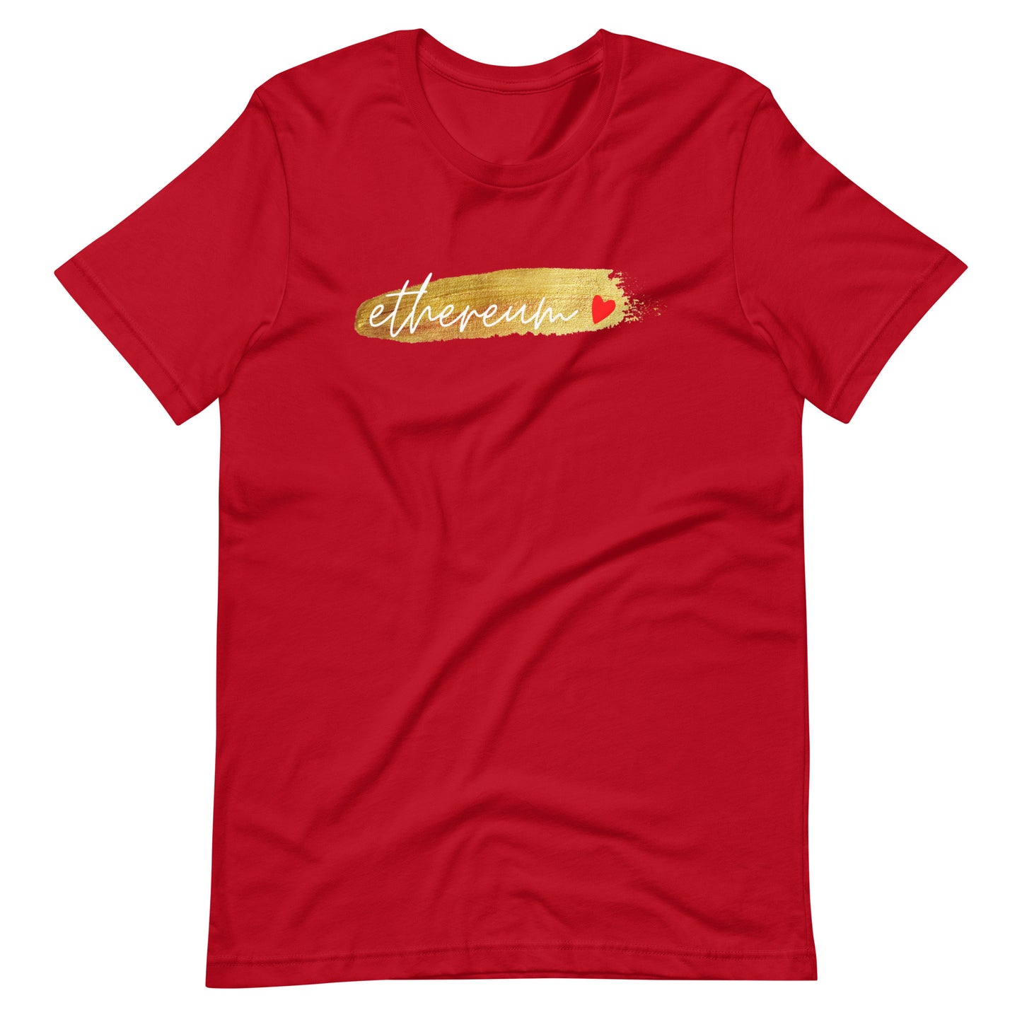 Ethereum Gold Unisex t-shirt