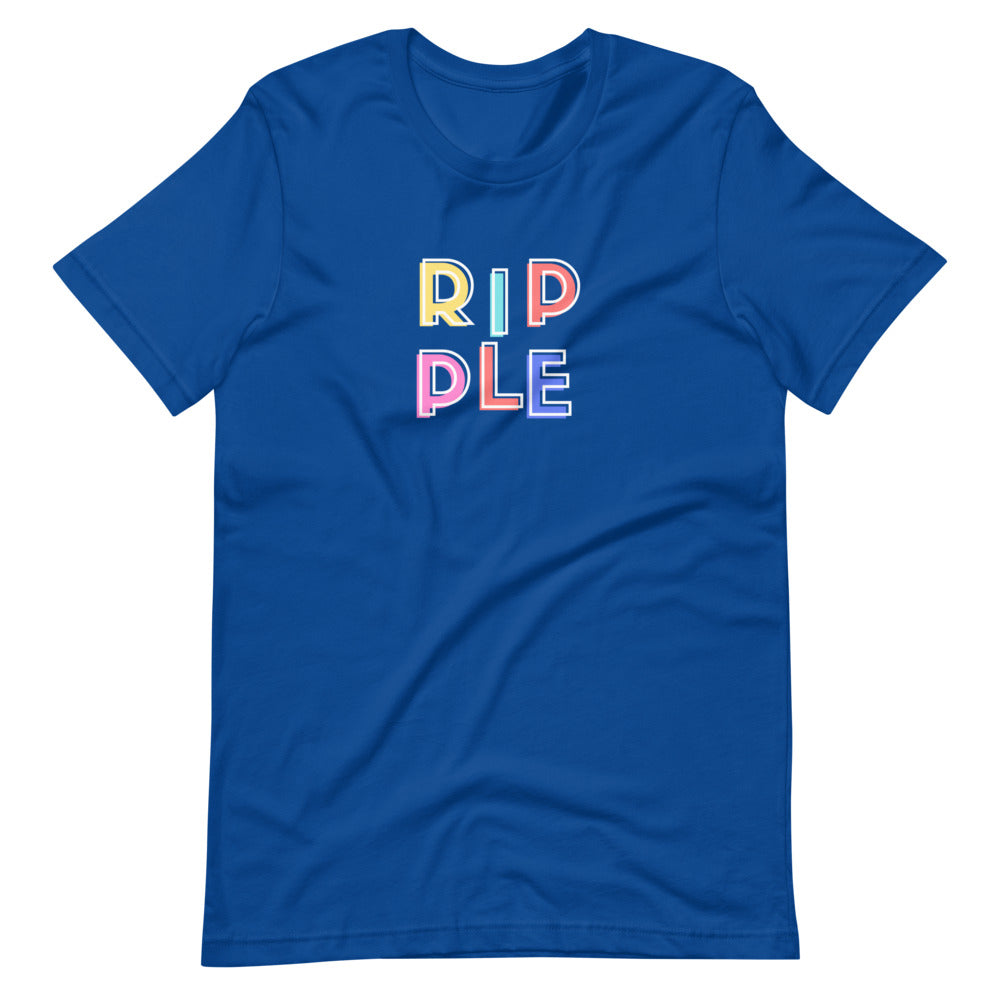 Ripple Colors Short-sleeve unisex t-shirt