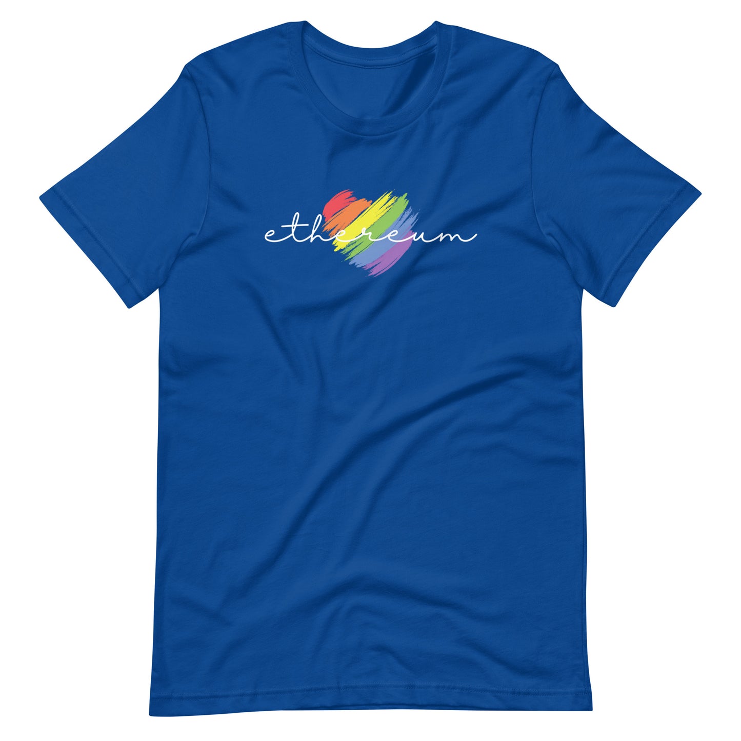 Ethereum Heart Unisex t-shirt