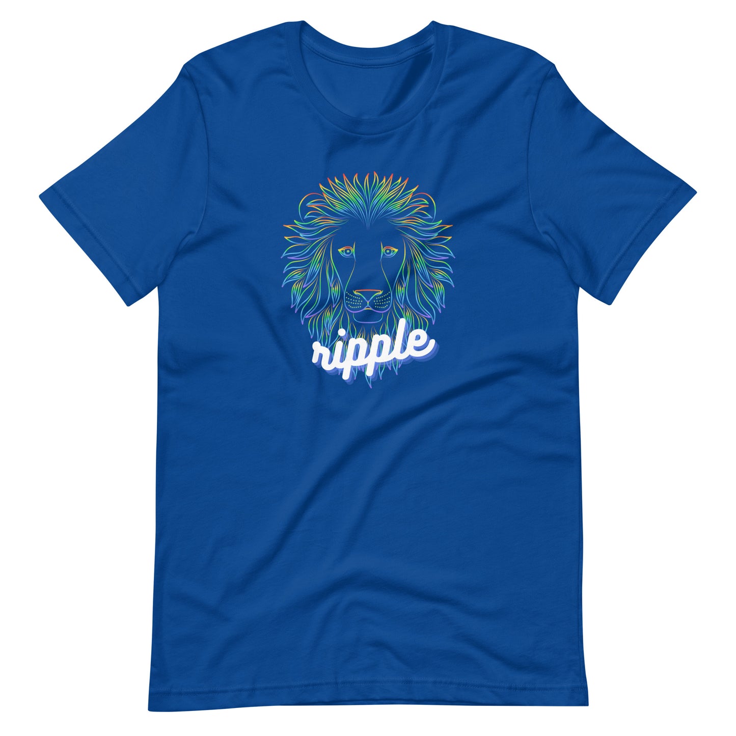 Ripple Neon Lion Unisex t-shirt