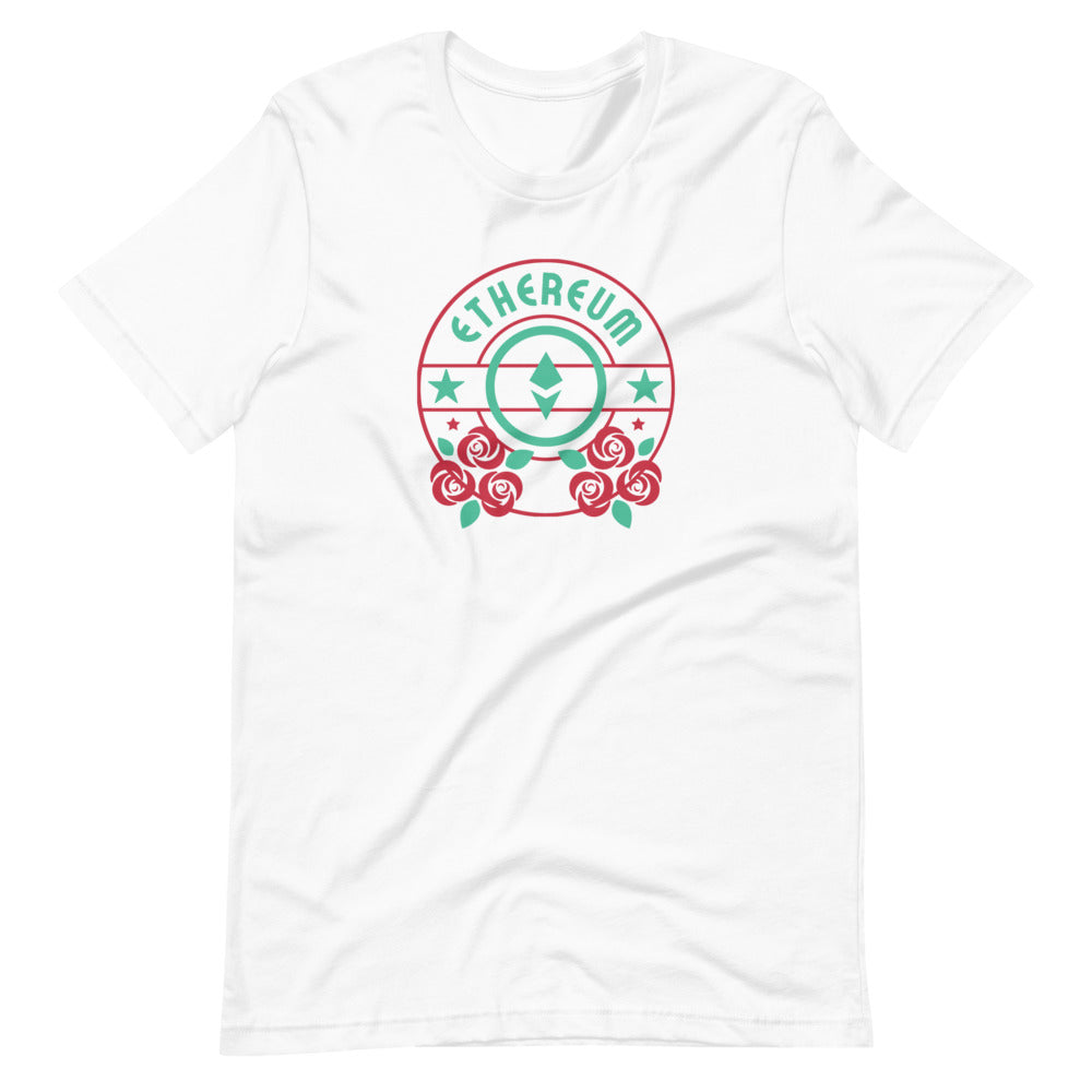 Rosy Ethereum Short-sleeve unisex t-shirt
