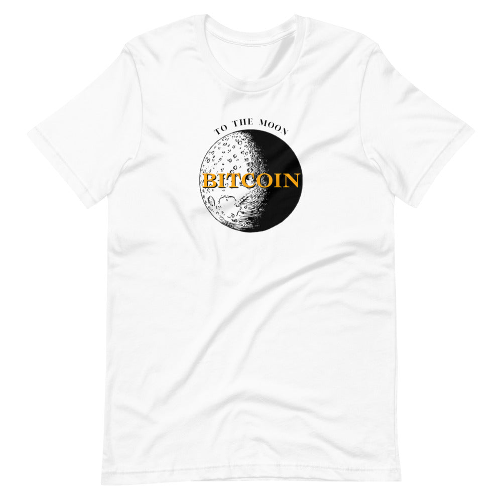 Moon (Bitcoin) Short-sleeve unisex t-shirt