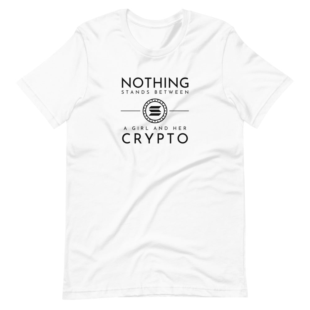 Girl's Crypto (Solana) Short-sleeve unisex t-shirt