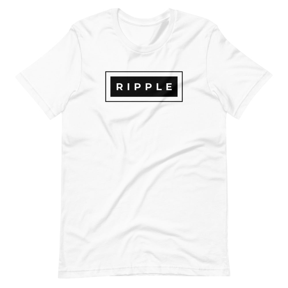 Ripple Square Short-sleeve unisex t-shirt