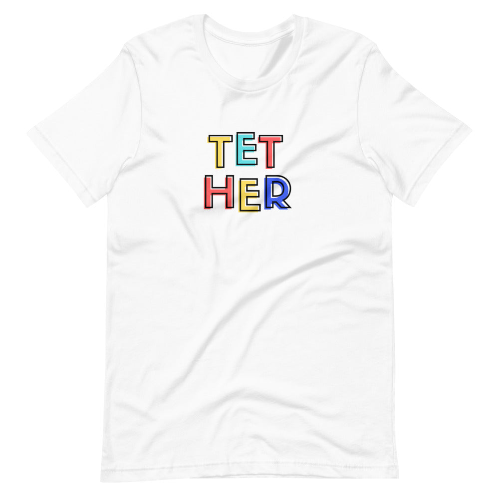 Tether Colors Short-sleeve unisex t-shirt
