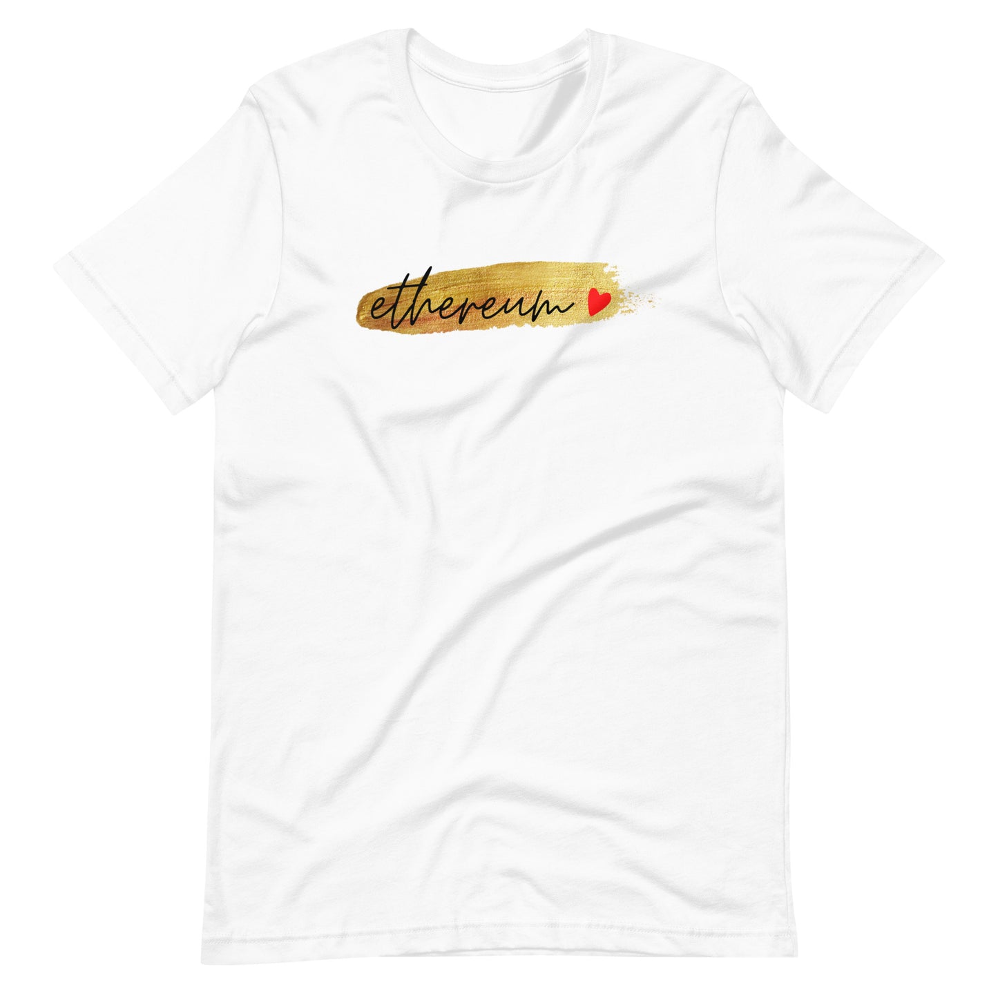 Ethereum Gold Unisex t-shirt