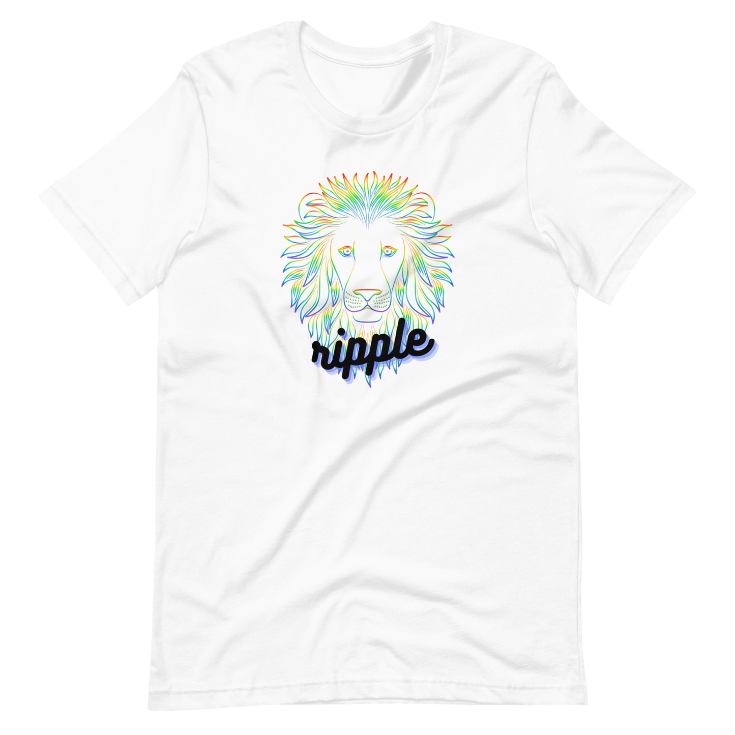 Ripple Neon Lion Unisex t-shirt