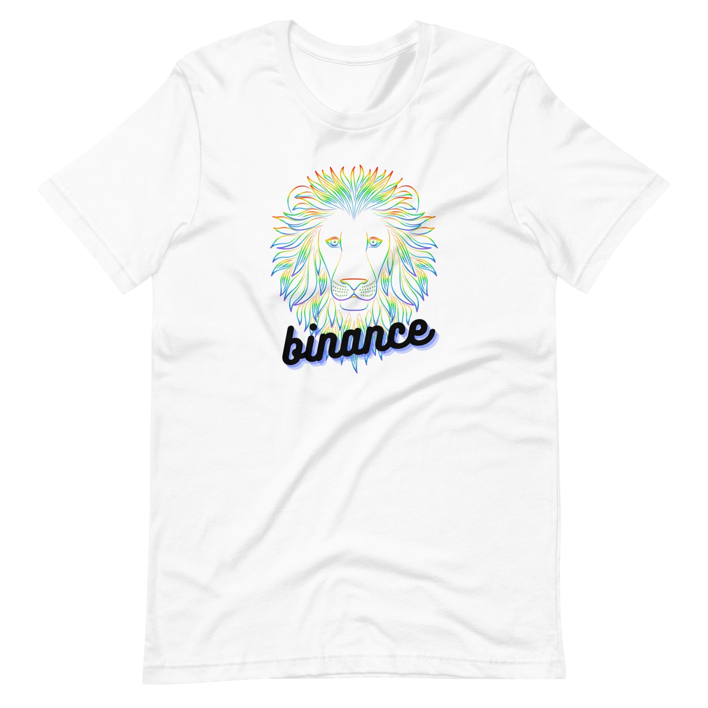 Binance Neon Lion Unisex t-shirt