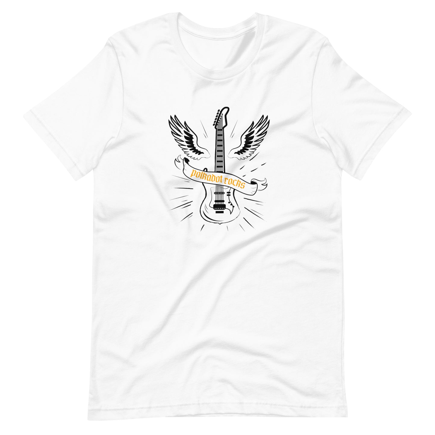 Polkadot Rocks Unisex t-shirt