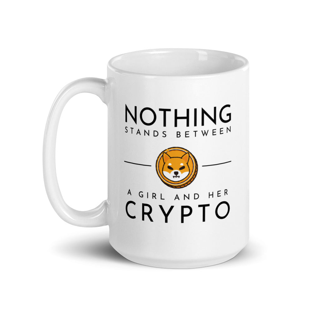 Shiba Inu White glossy mug