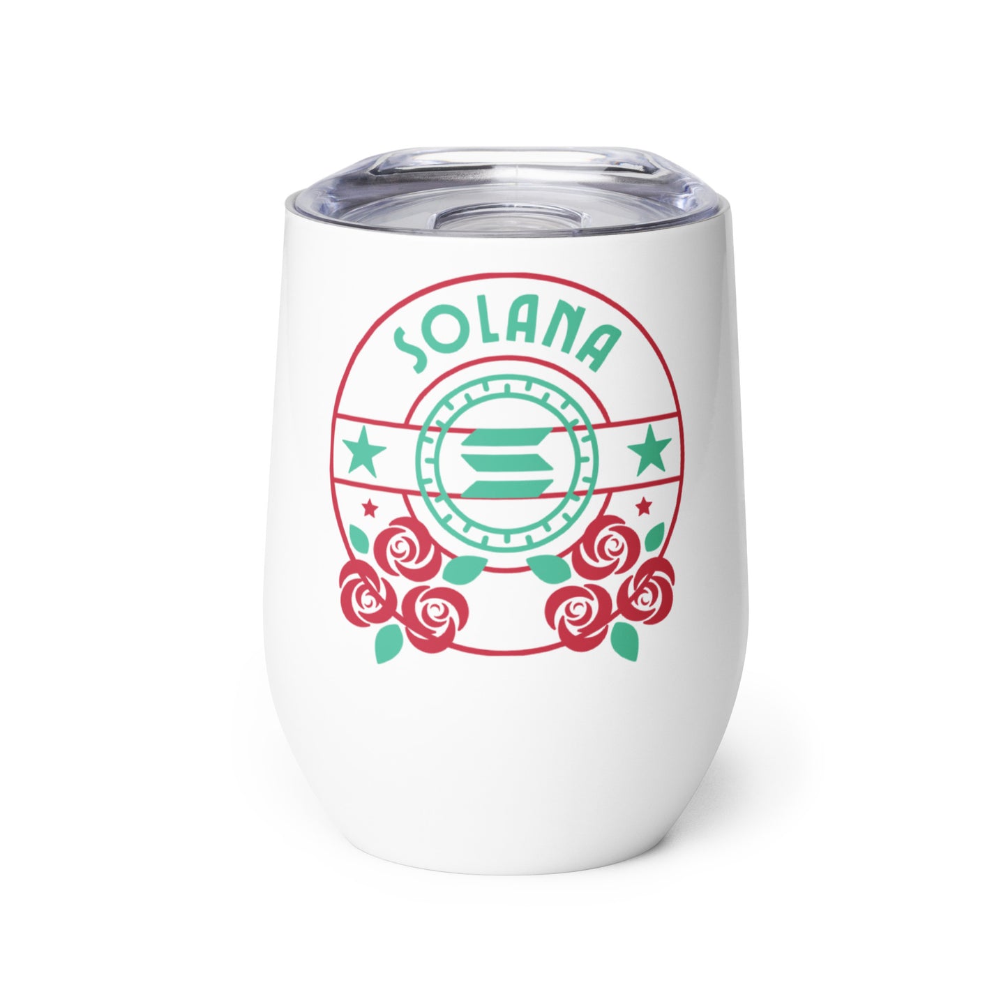 Rosy Solana Wine Tumbler