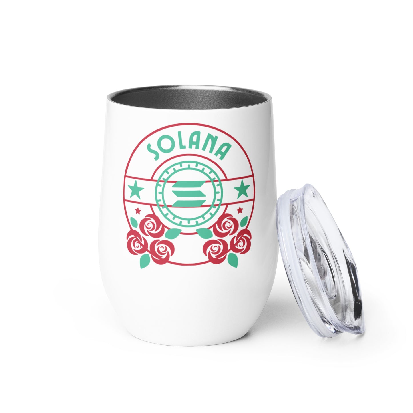 Rosy Solana Wine Tumbler