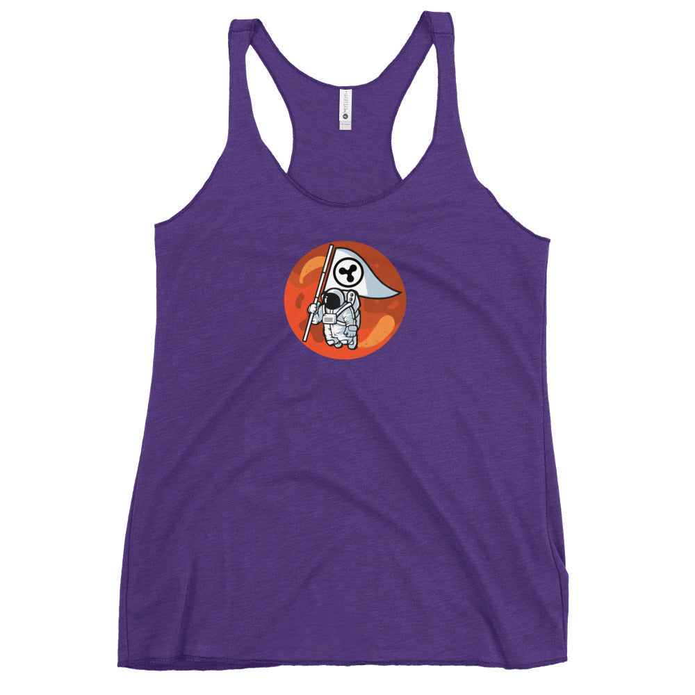 Ripple To The Moon Women's Racerback Tank