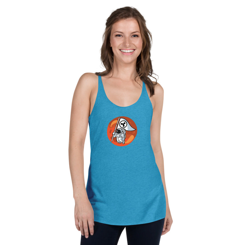 Ripple To The Moon Women's Racerback Tank