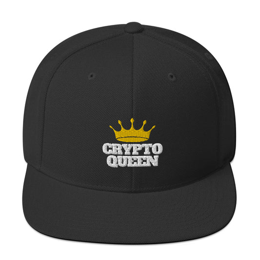 Crypto Queen Snapback Hat
