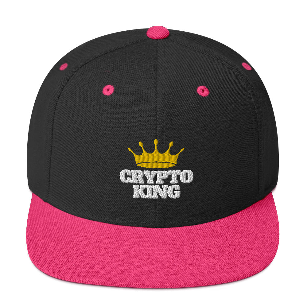 Crypto King Snapback Hat