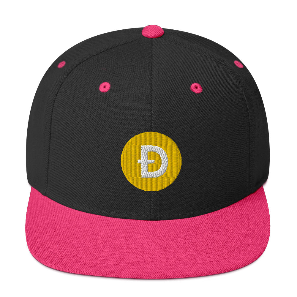 Dogecoin Snapback Hat