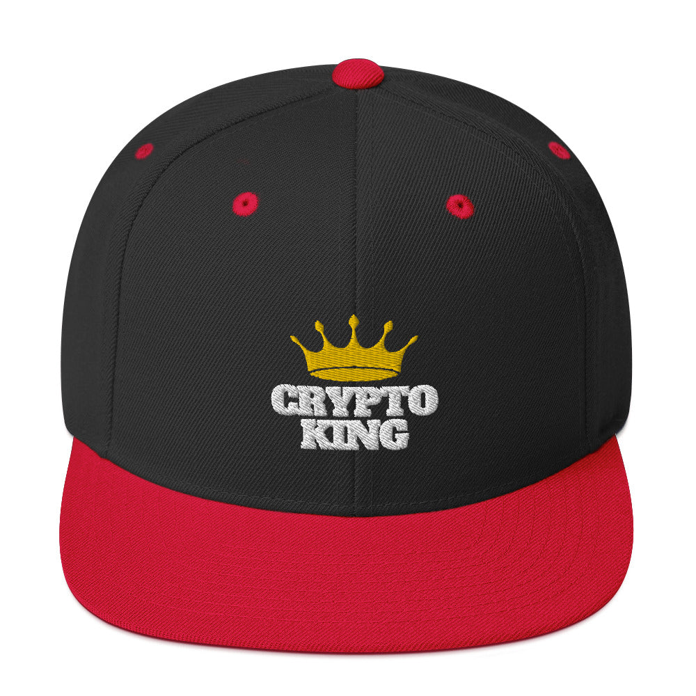 Crypto King Snapback Hat