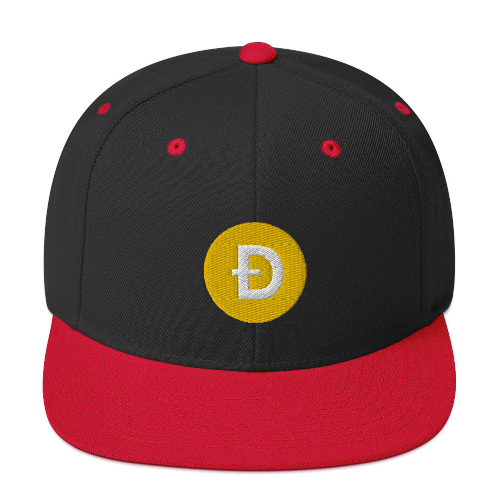 Dogecoin Snapback Hat