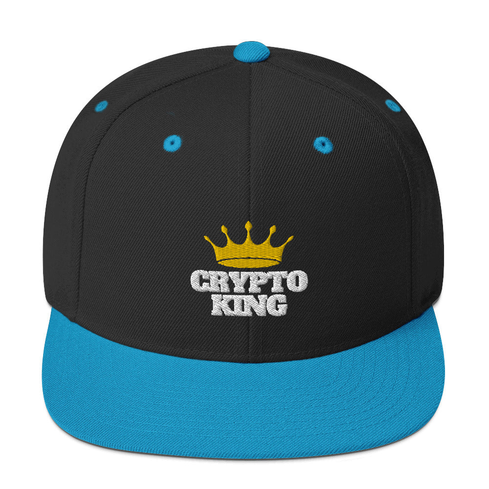 Crypto King Snapback Hat