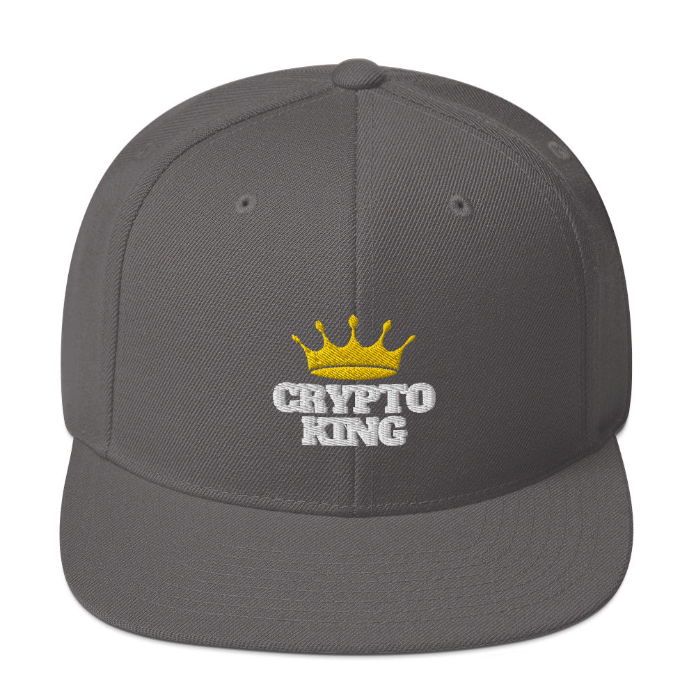 Crypto King Snapback Hat