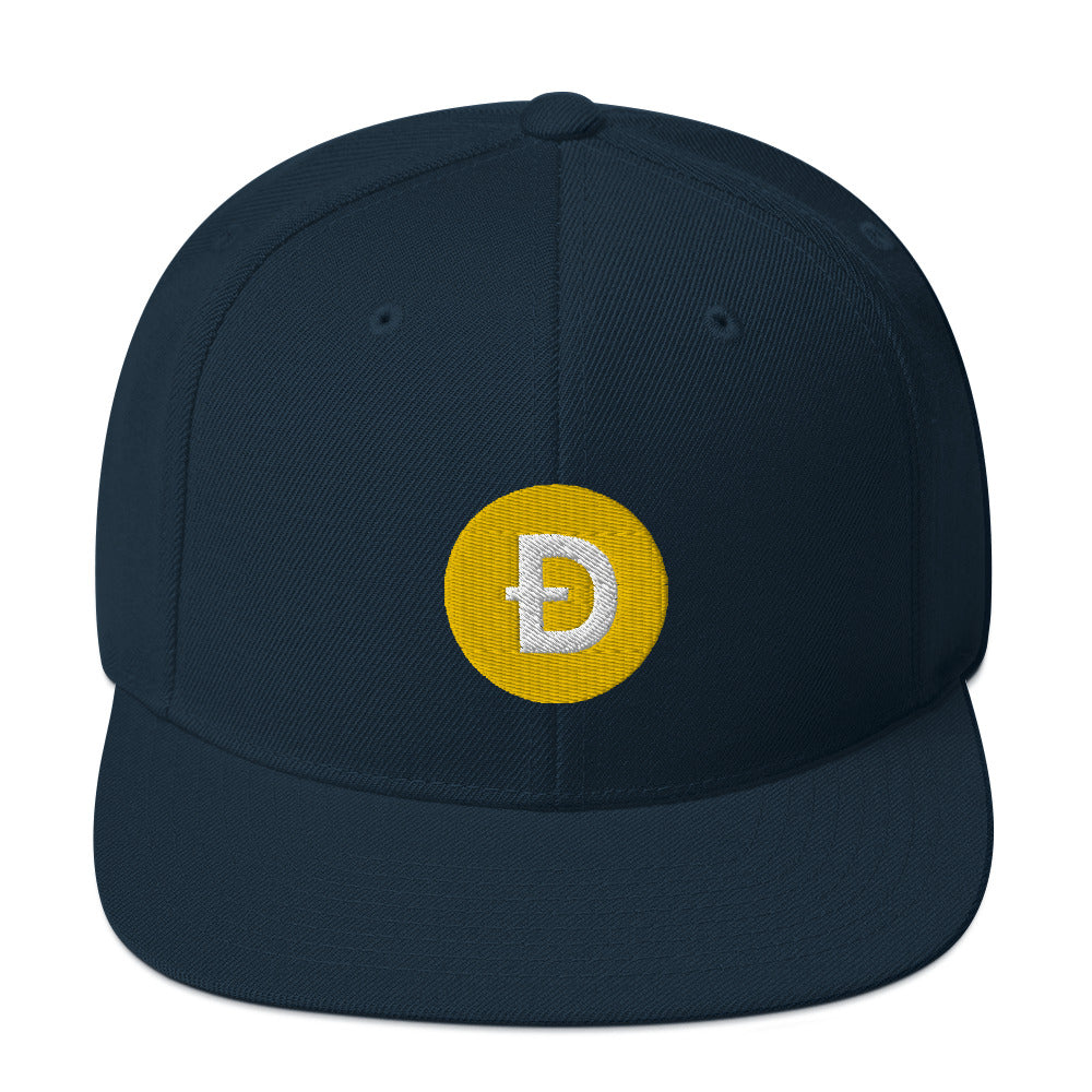 Dogecoin Snapback Hat