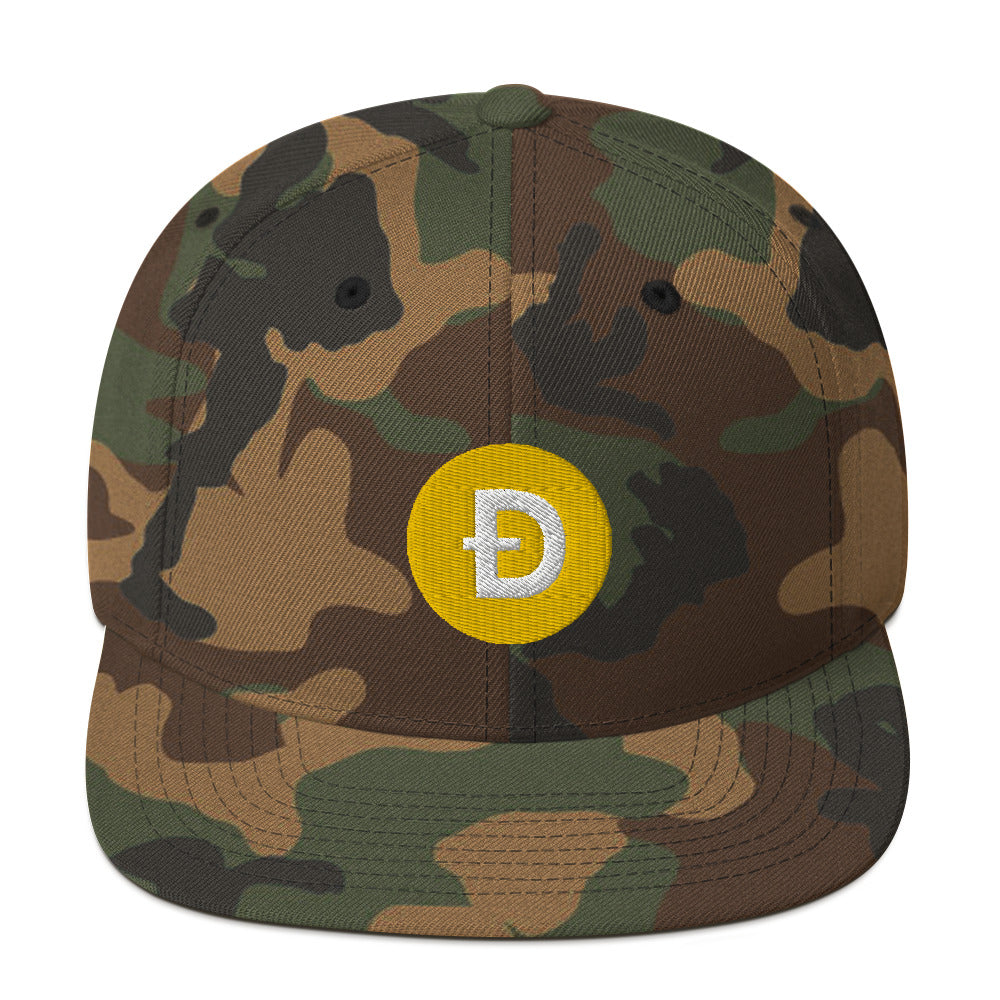 Dogecoin Snapback Hat
