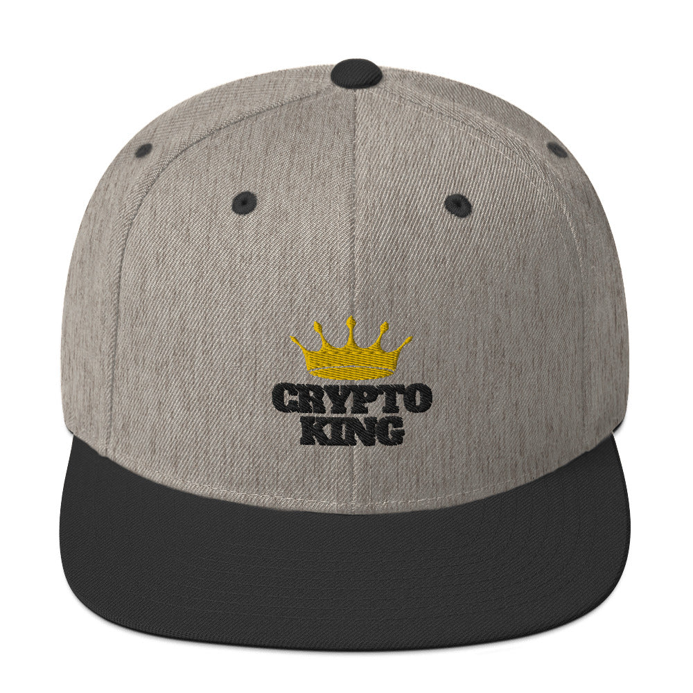 Crypto King Snapback Hat