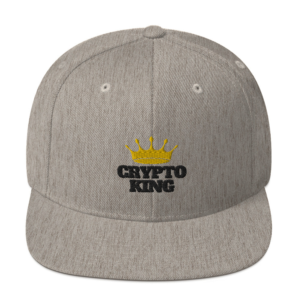 Crypto King Snapback Hat