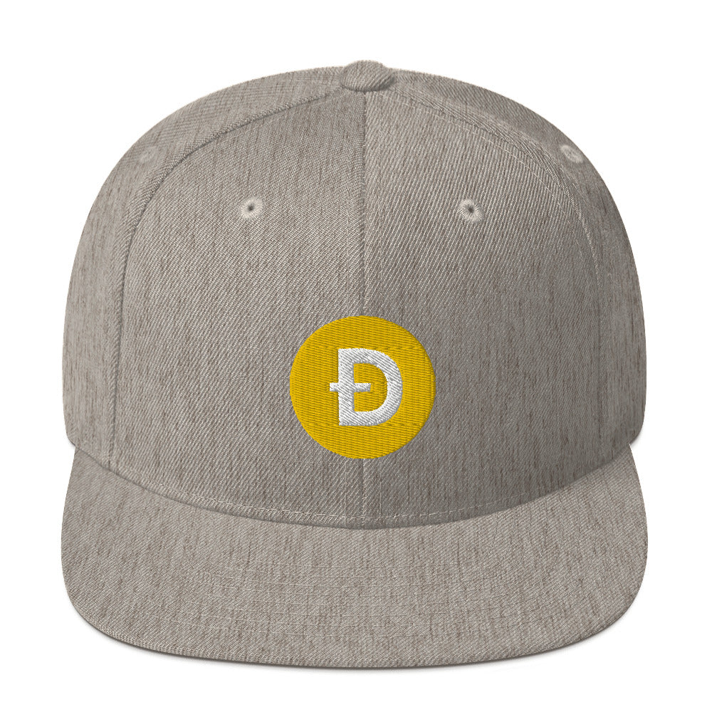 Dogecoin Snapback Hat