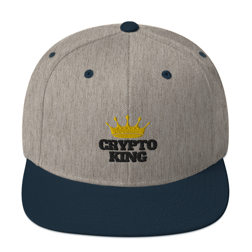 Crypto King Snapback Hat