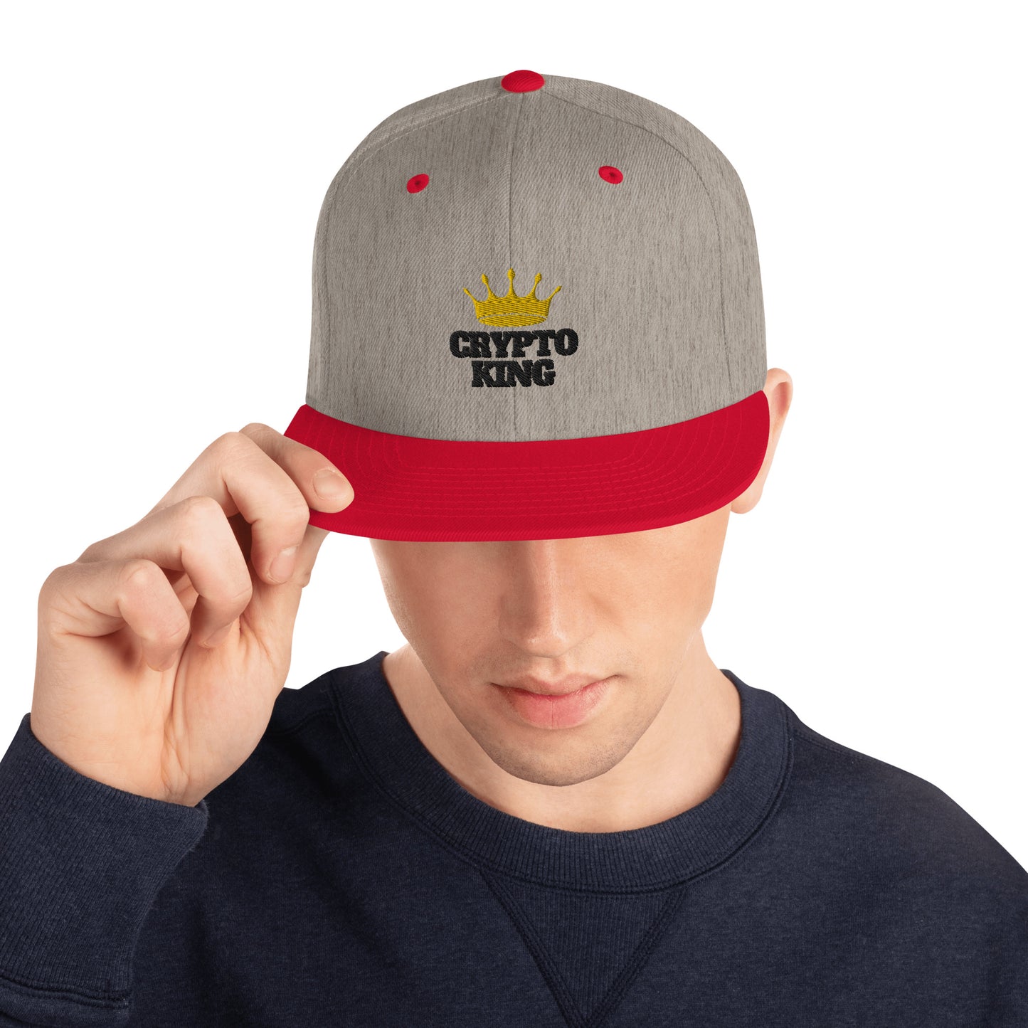 Crypto King Snapback Hat