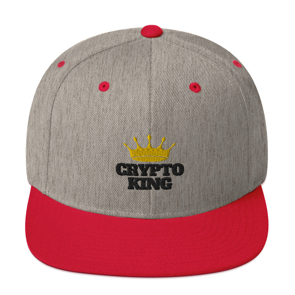 Crypto King Snapback Hat