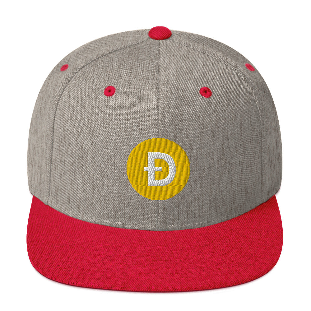 Dogecoin Snapback Hat