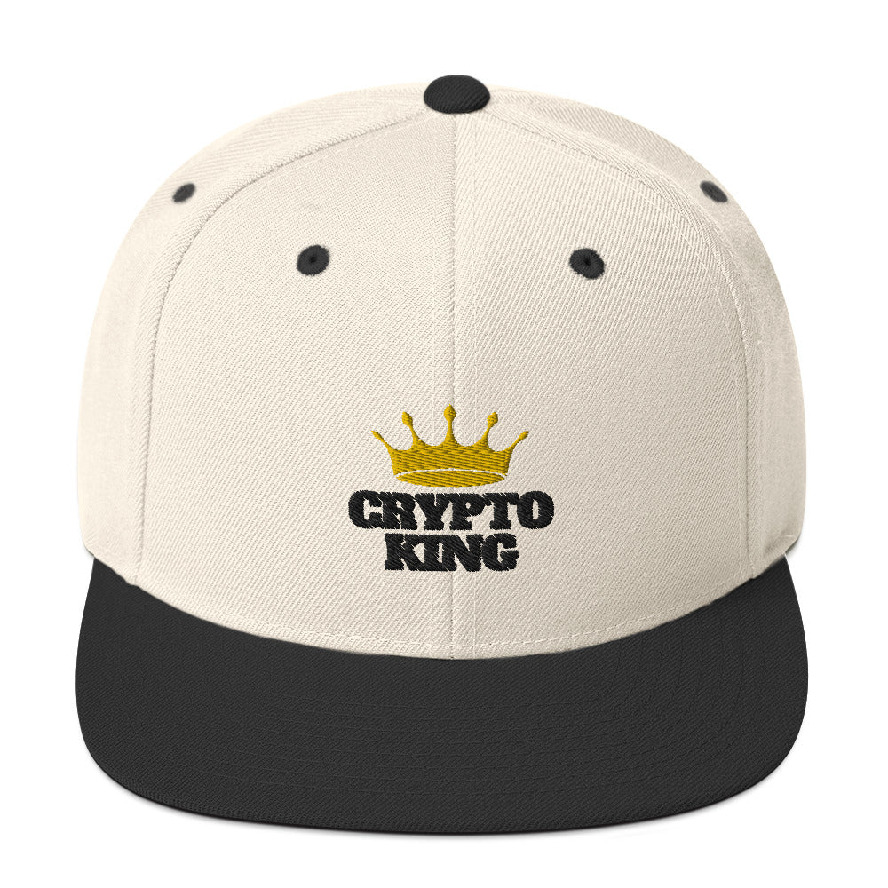 Crypto King Snapback Hat
