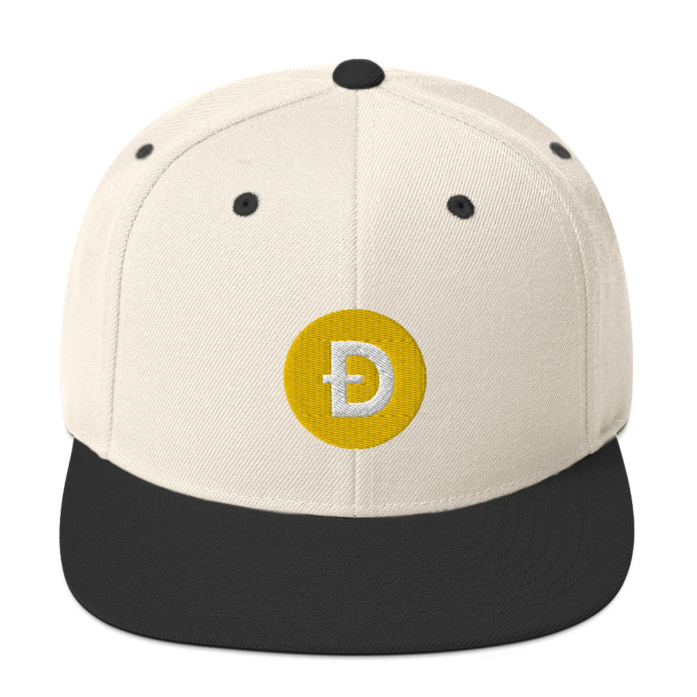 Dogecoin Snapback Hat