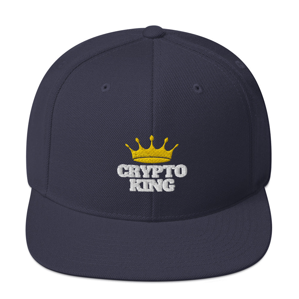 Crypto King Snapback Hat