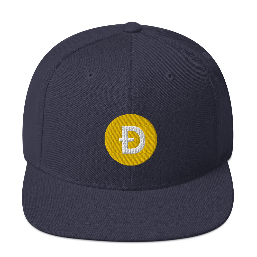 Dogecoin Snapback Hat
