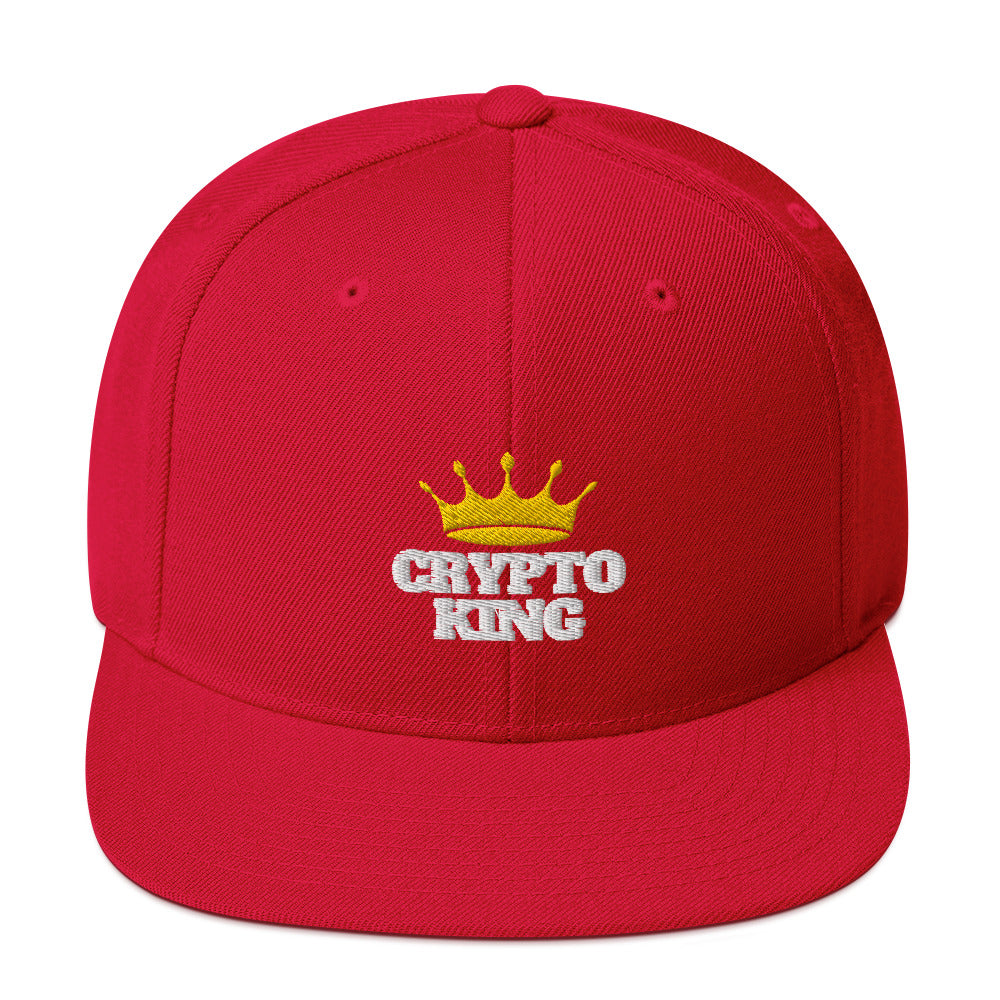 Crypto King Snapback Hat