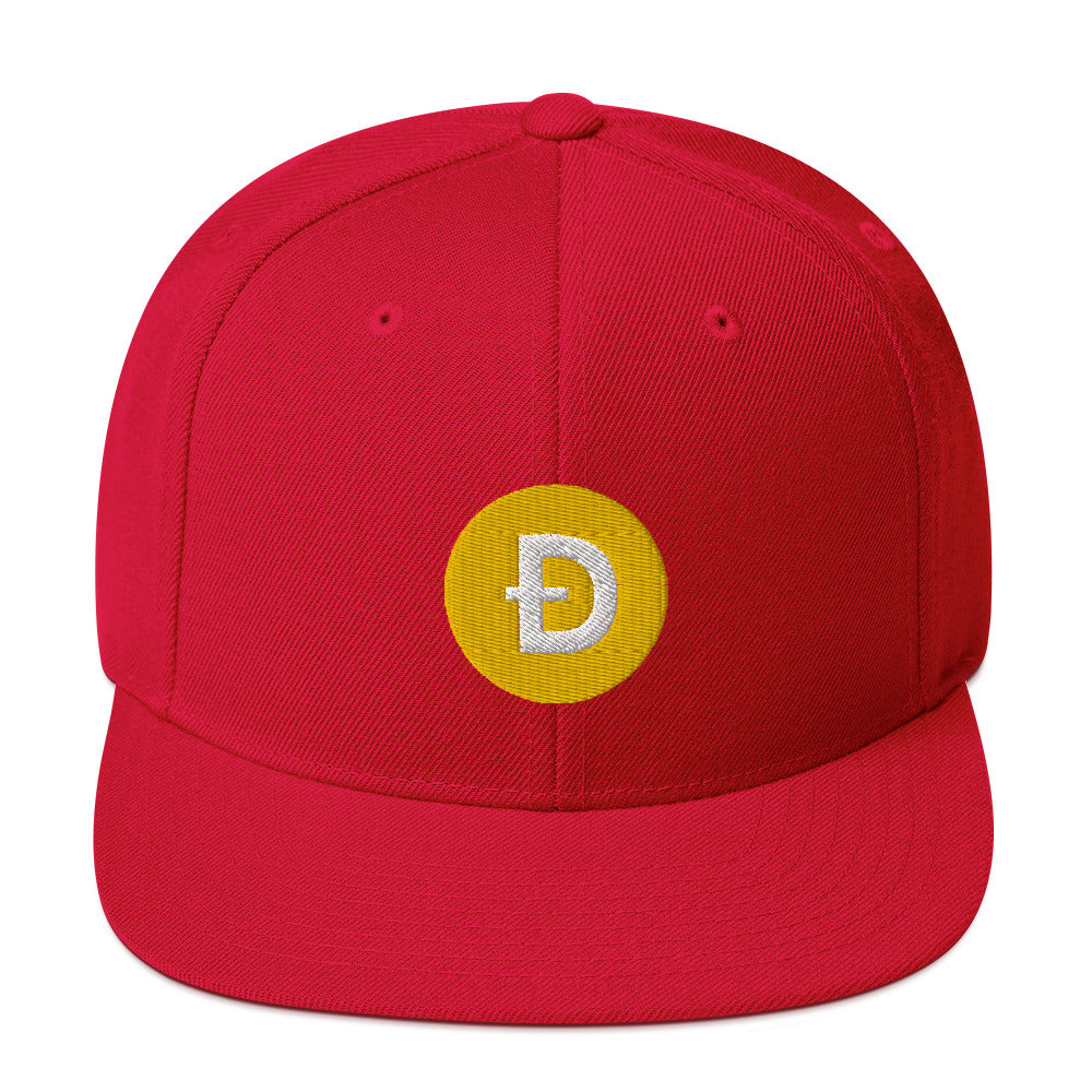 Dogecoin Snapback Hat