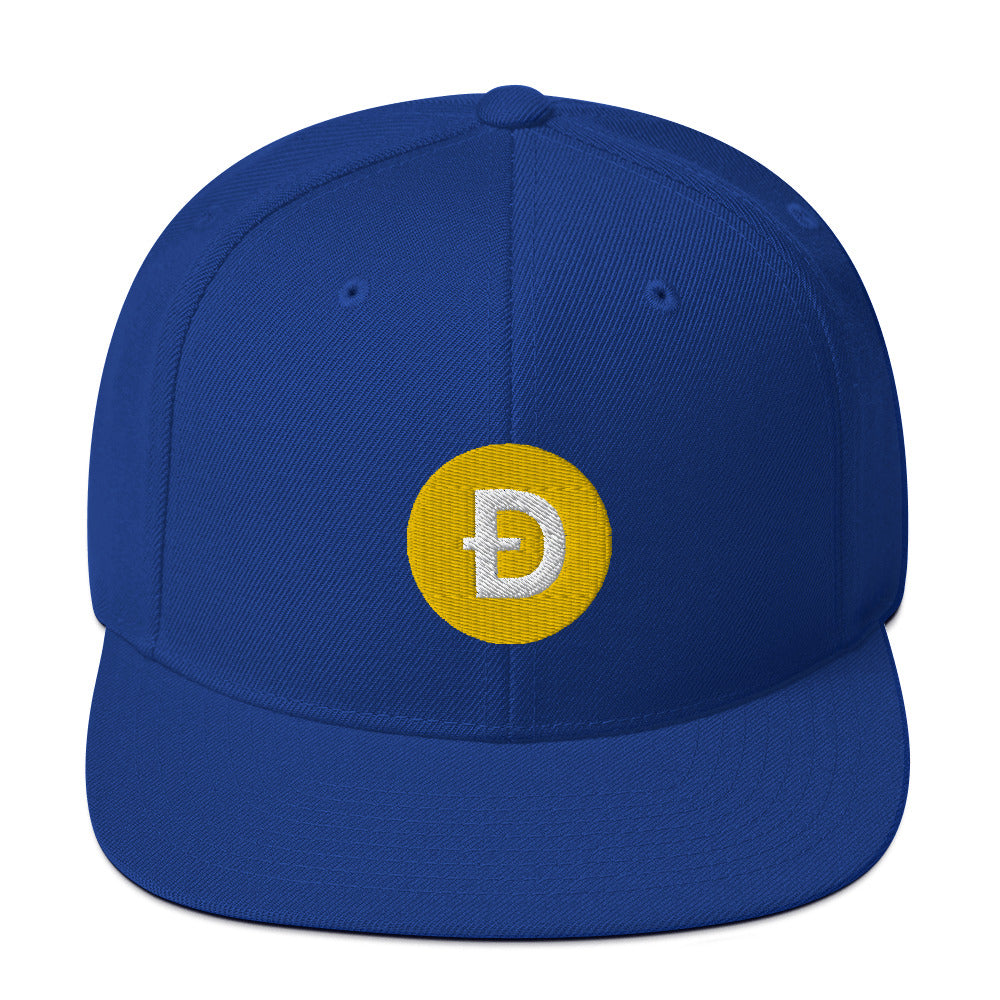 Dogecoin Snapback Hat