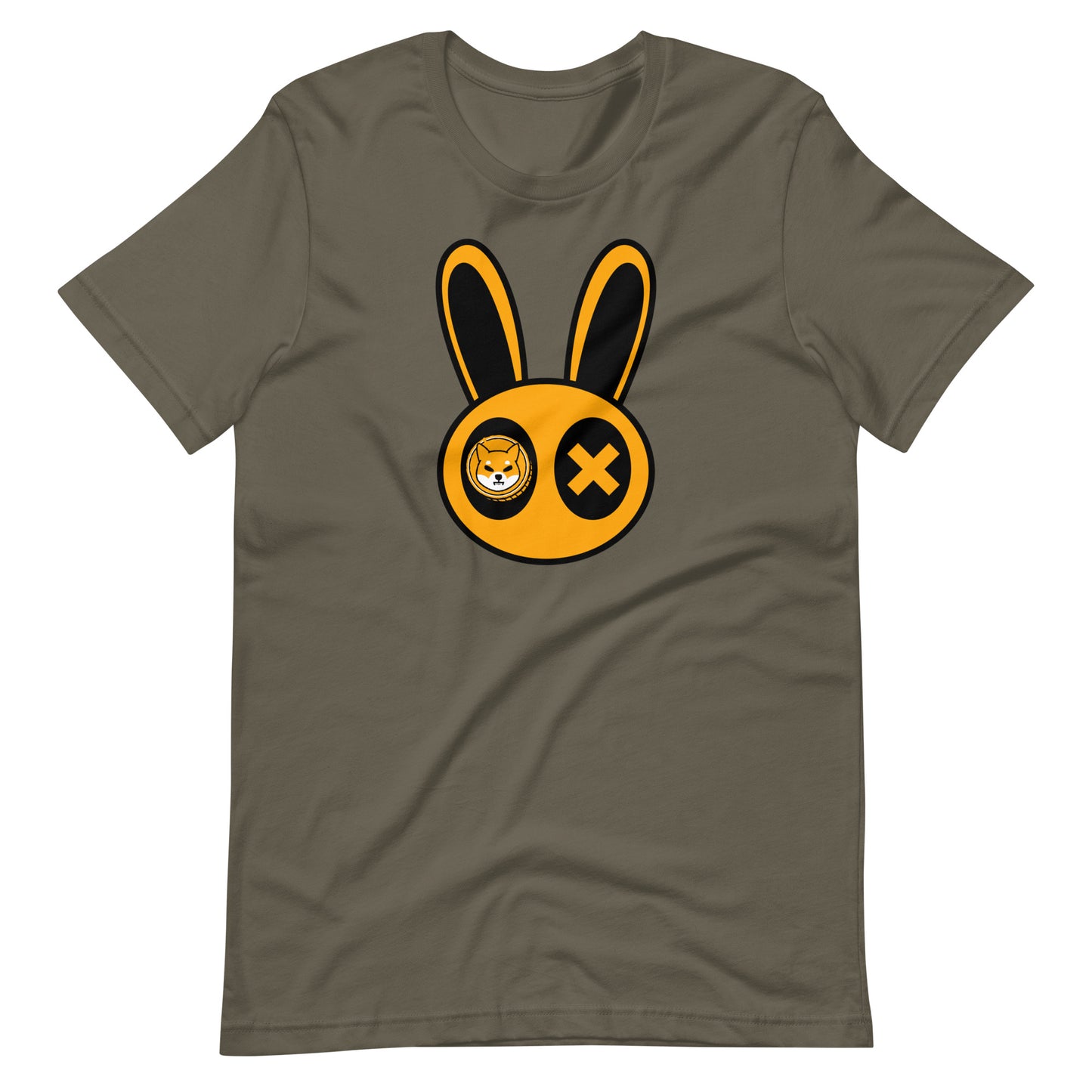 Shiba Inu Rabbit Unisex t-shirt