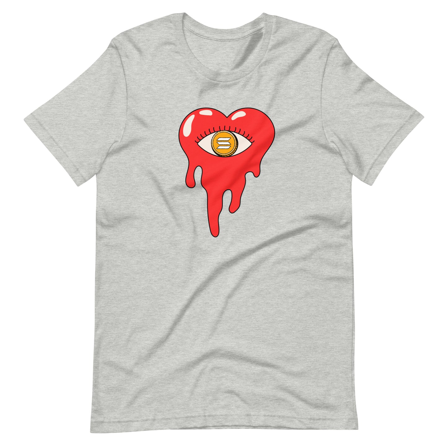 Solana Bleeding Heart Unisex t-shirt