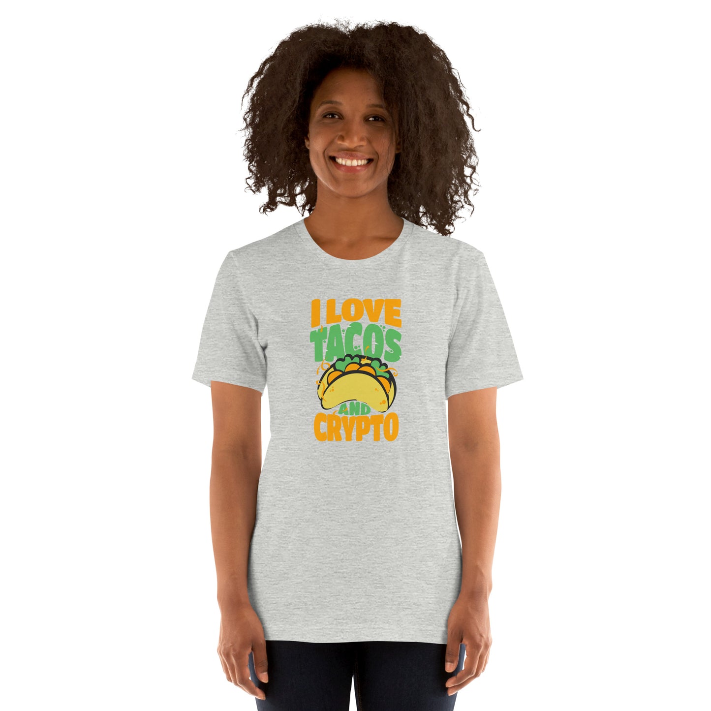 Tacos and Crypto Unisex t-shirt
